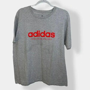 Adidas Men's Grey T-Shirt‎